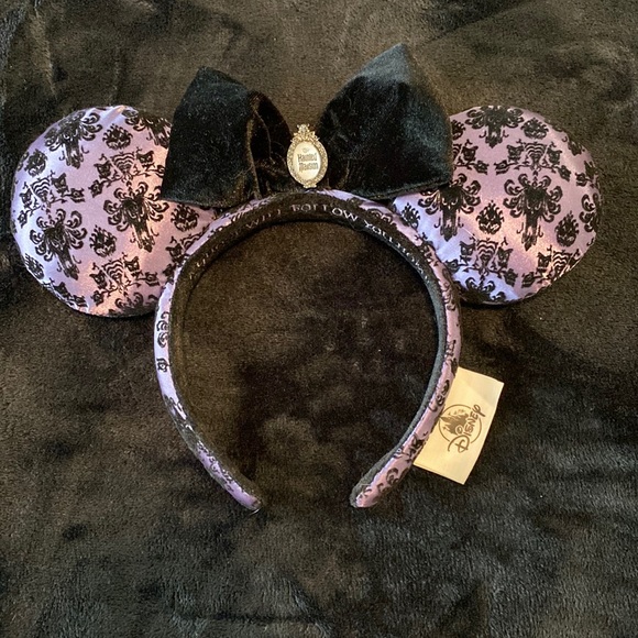Disney Accessories - Disney Parks Haunted Mansion Minnie ears